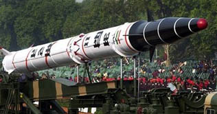 India test-fires nuclear-capable missile Agni-II
